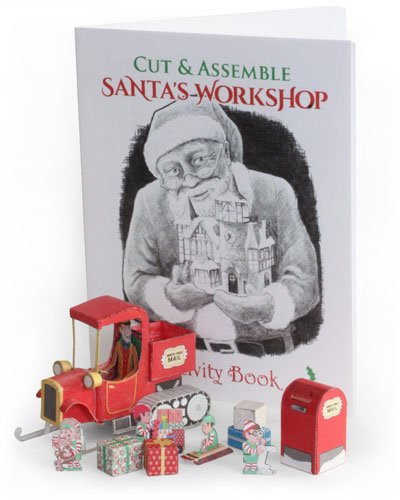 Santa's Workshop Activity Book