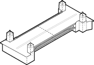 Michigan Ave Bridge model