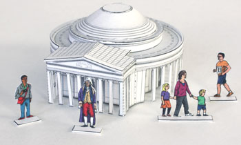 Jefferson Memorial model