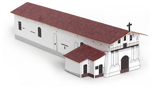 Mission Dolores model