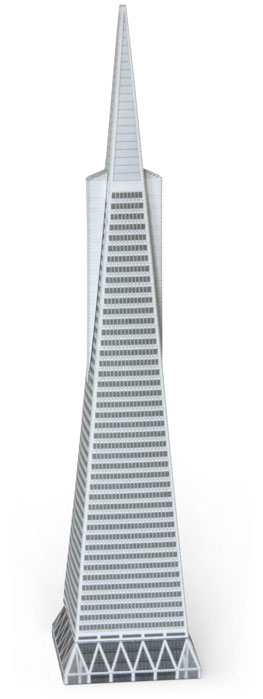 Transamerica Pyramid Model