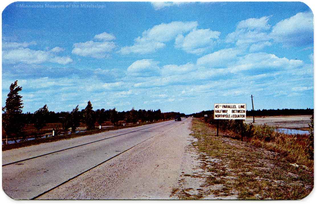 45th Parallel Marker Alpena