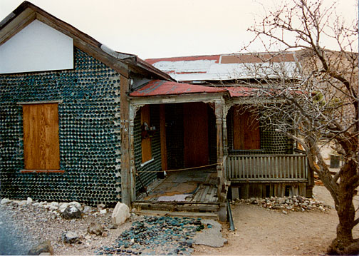 Rhyolite Bottle House