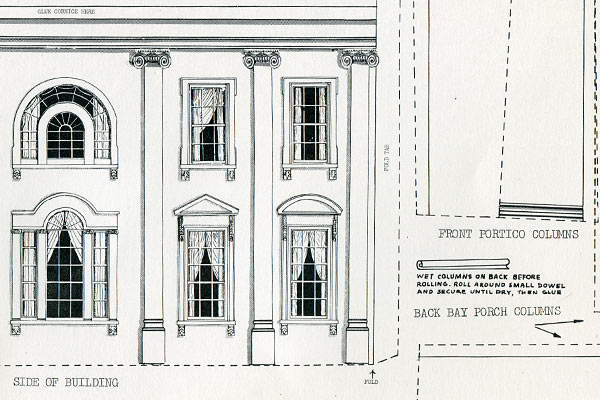 White House Paper Model