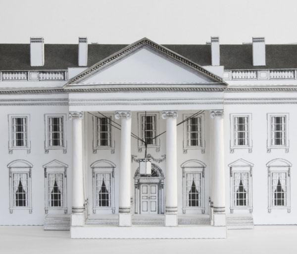 White House Paper Model