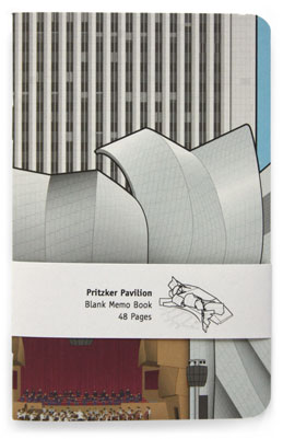 Pritzker Pavilion notebook