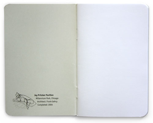 Pritzker Pavilion notebook